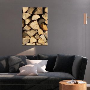 Schilderij – Beauty of Wood (1 Part) Vertical